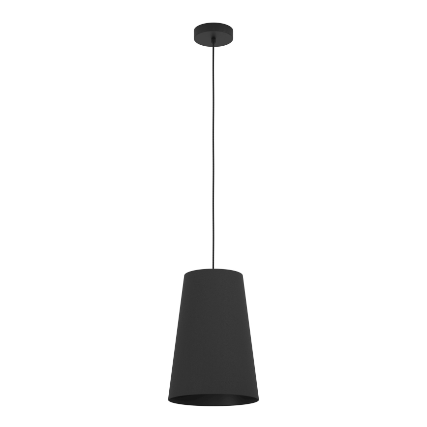 Eglo - Żyrandol na lince 1xE27/40W/230V czarny