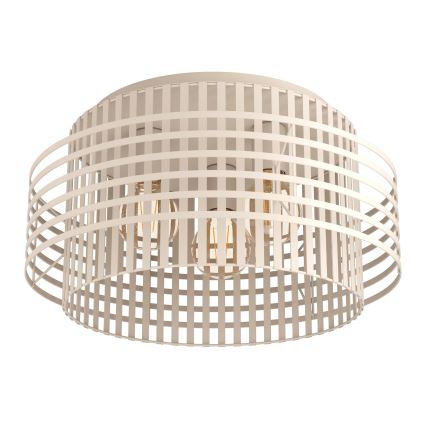 Eglo - Lampa sufitowa 3xE27/40W/230V kremowa