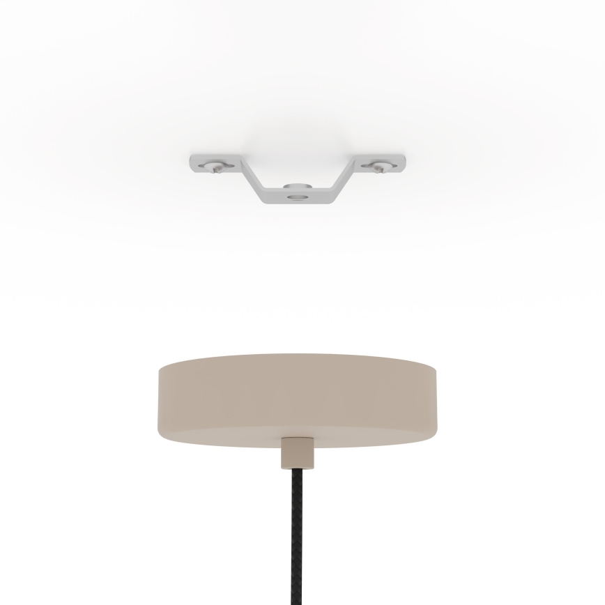 Eglo - Żyrandol na lince 1xE27/40W/230V śr. 21 cm kremowy