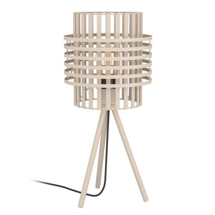 Eglo - Lampa podłogowa 1xE27/40W/230V kremowy