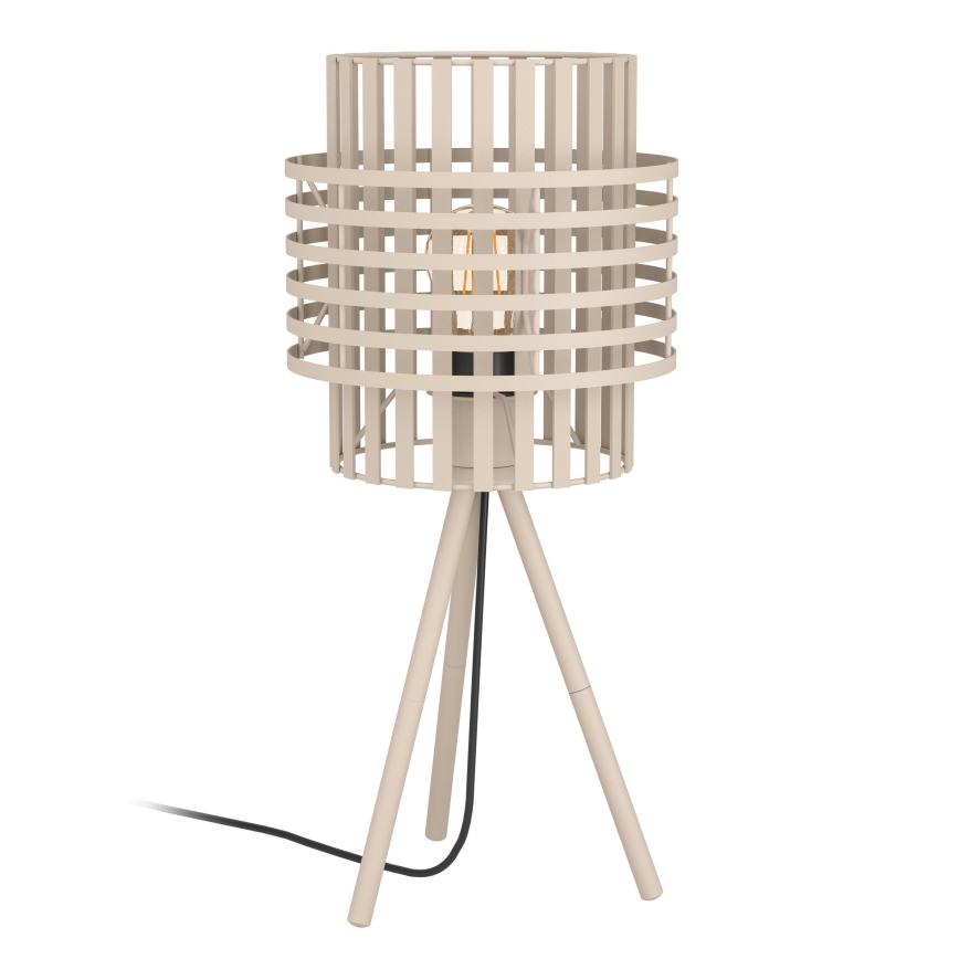 Eglo - Lampa podłogowa 1xE27/40W/230V kremowy