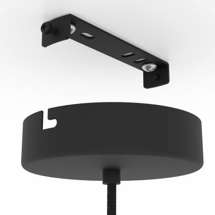 Eglo - Żyrandol na lince 1xE27/40W/230V śr. 24 cm bambus