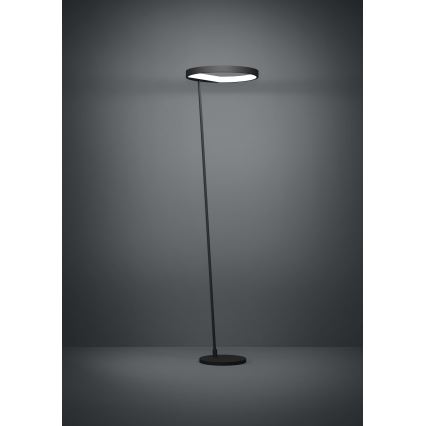 Eglo - LED Lampa podłogowa ściemnialna LED/23W/230V 3000K czarny