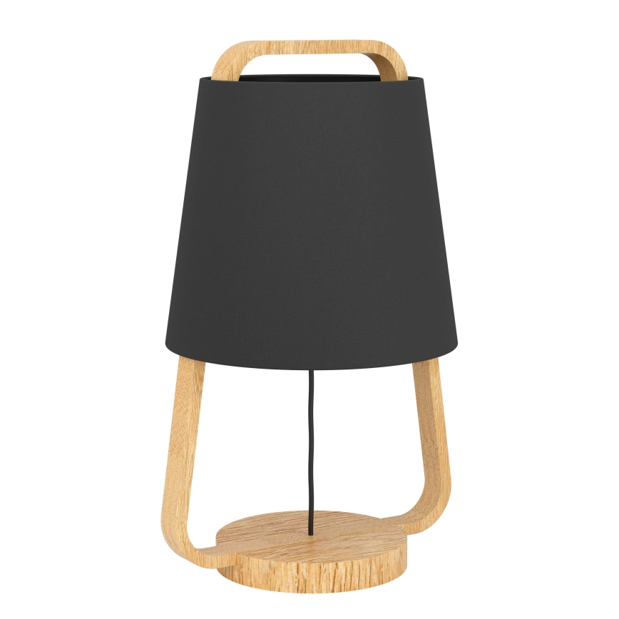 Eglo - Lampa stołowa 1xE27/40W/230V czarna