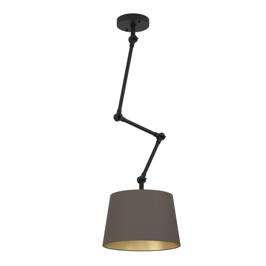Eglo - Żyrandol na drążku 1xE27/40W/230V brązowy