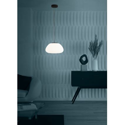 Eglo - Żyrandol na lince 1xE27/40W/230V czarny