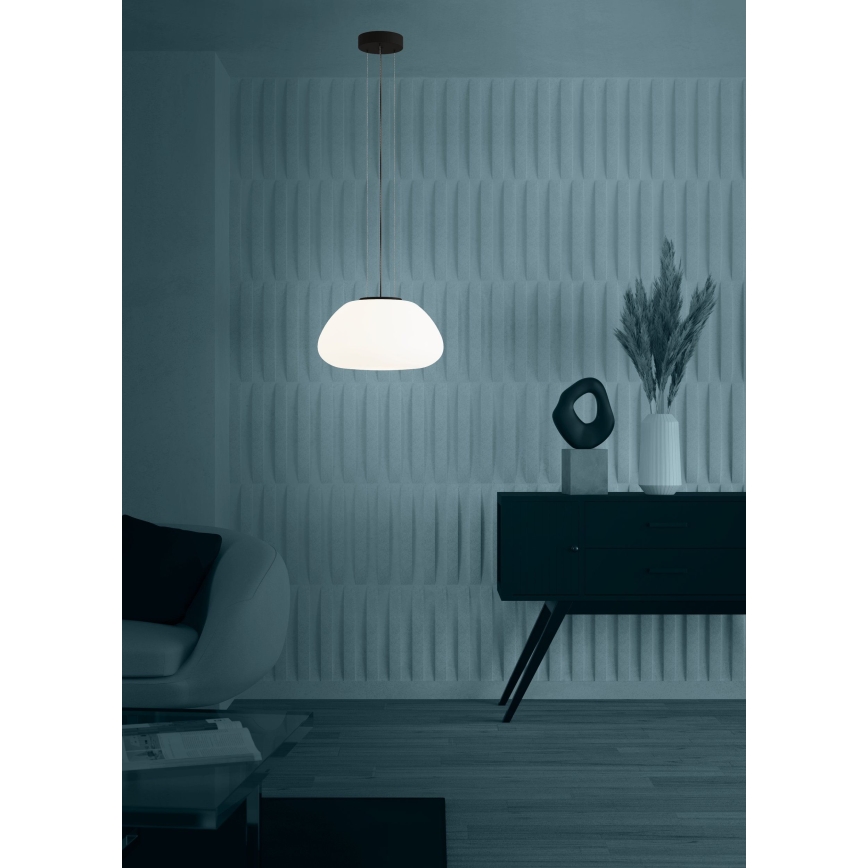 Eglo - Żyrandol na lince 1xE27/40W/230V czarny
