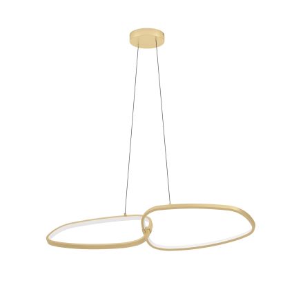 Eglo - LED Żyrandol ściemnialny na lince LED/37,5W/230V 3000K złoty