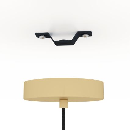 Eglo - Żyrandol na lince 1xE27/40W/230V złoty/brązowy