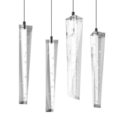 Eglo - LED Żyrandol ściemnialny na lince 6xLED/4,2W/230V 3000K przezroczysty