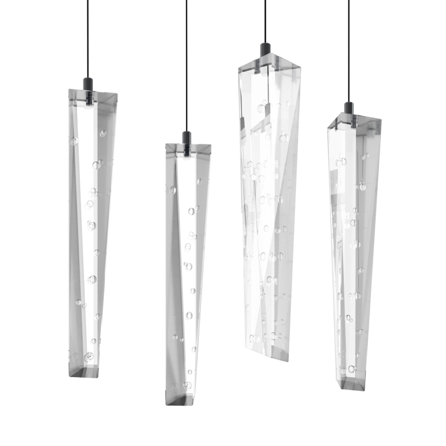 Eglo - LED Żyrandol ściemnialny na lince 6xLED/4,2W/230V 3000K przezroczysty