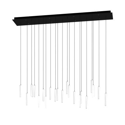 Eglo - LED Żyrandol ściemnialny na lince 8xLED/4,2W/230V 3000K przezroczysty