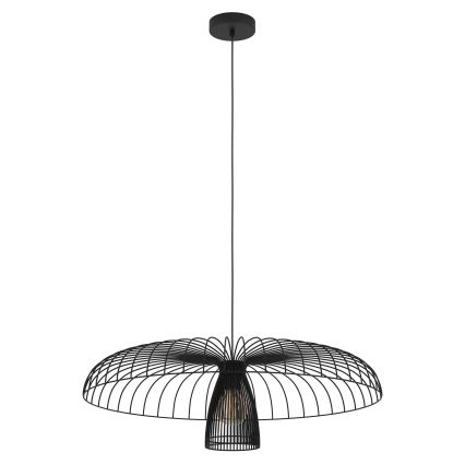 Eglo - Żyrandol na lince 1xE27/60W/230V śr. 77 cm czarny