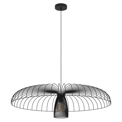 Eglo - Żyrandol na lince 1xE27/60W/230V śr. 98,5 cm czarny