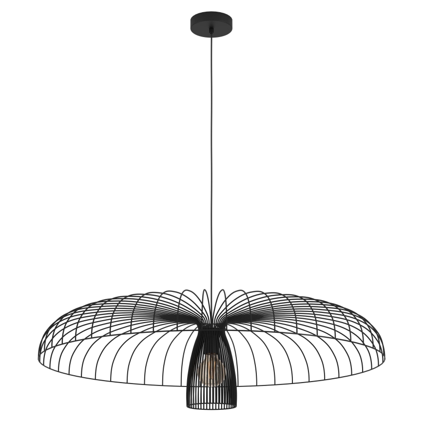 Eglo - Żyrandol na lince 1xE27/60W/230V śr. 98,5 cm czarny