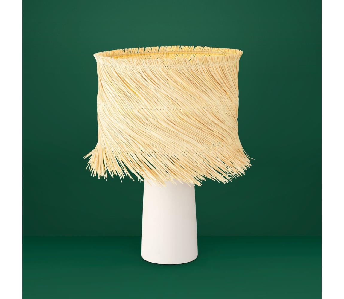 Eglo 390239 - Lampa stołowa PAISANO 1xE27/40W/230V rattan