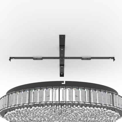 Eglo - LED Plafon ściemnialny LED/52,4W/230V 4000K czarny