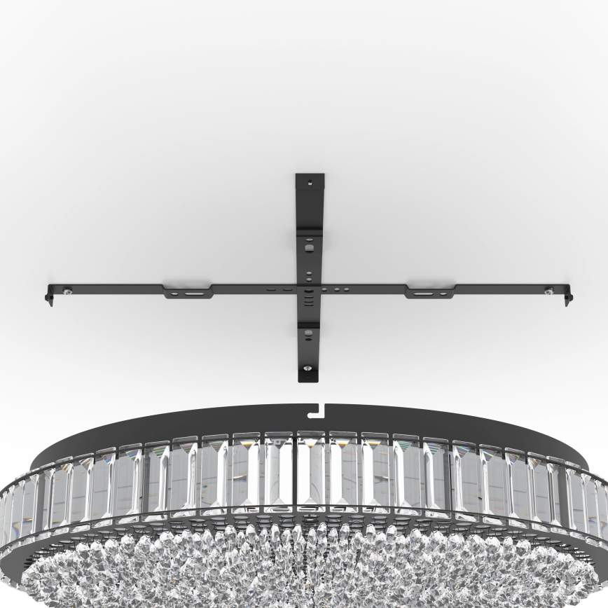 Eglo - LED Plafon ściemnialny LED/52,4W/230V 4000K czarny