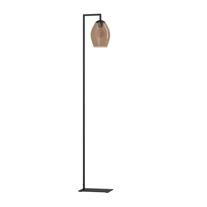 Eglo - Lampa podłogowa 1xE27/40W/230V brązowy