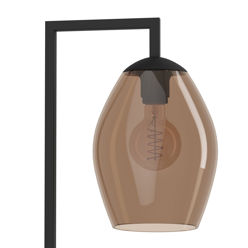 Eglo - Lampa podłogowa 1xE27/40W/230V brązowy