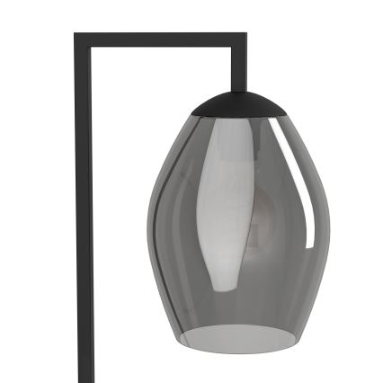 Eglo - Lampa podłogowa 1xE27/40W/230V dymny