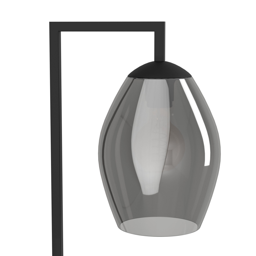 Eglo - Lampa podłogowa 1xE27/40W/230V dymny