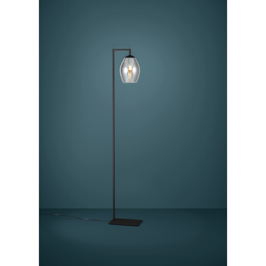 Eglo - Lampa podłogowa 1xE27/40W/230V dymny