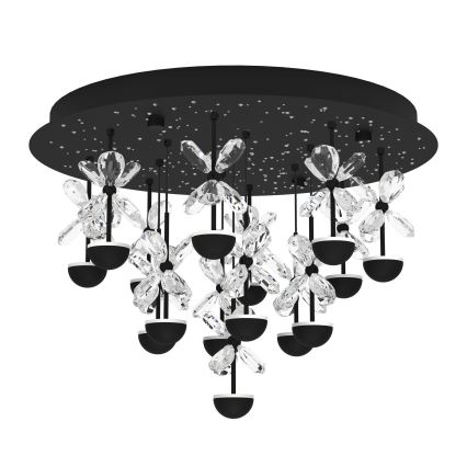 Eglo - LED Plafon ściemnialny LED/27W/230V 3000K czarny