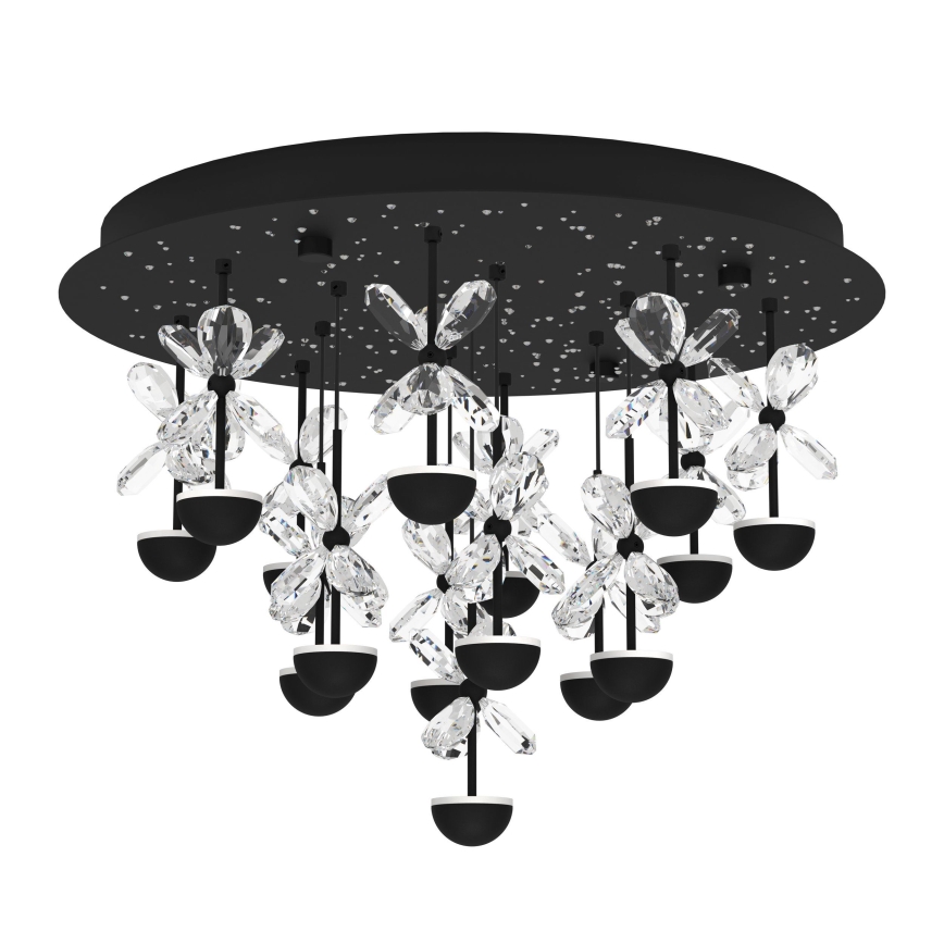 Eglo - LED Plafon ściemnialny LED/27W/230V 3000K czarny