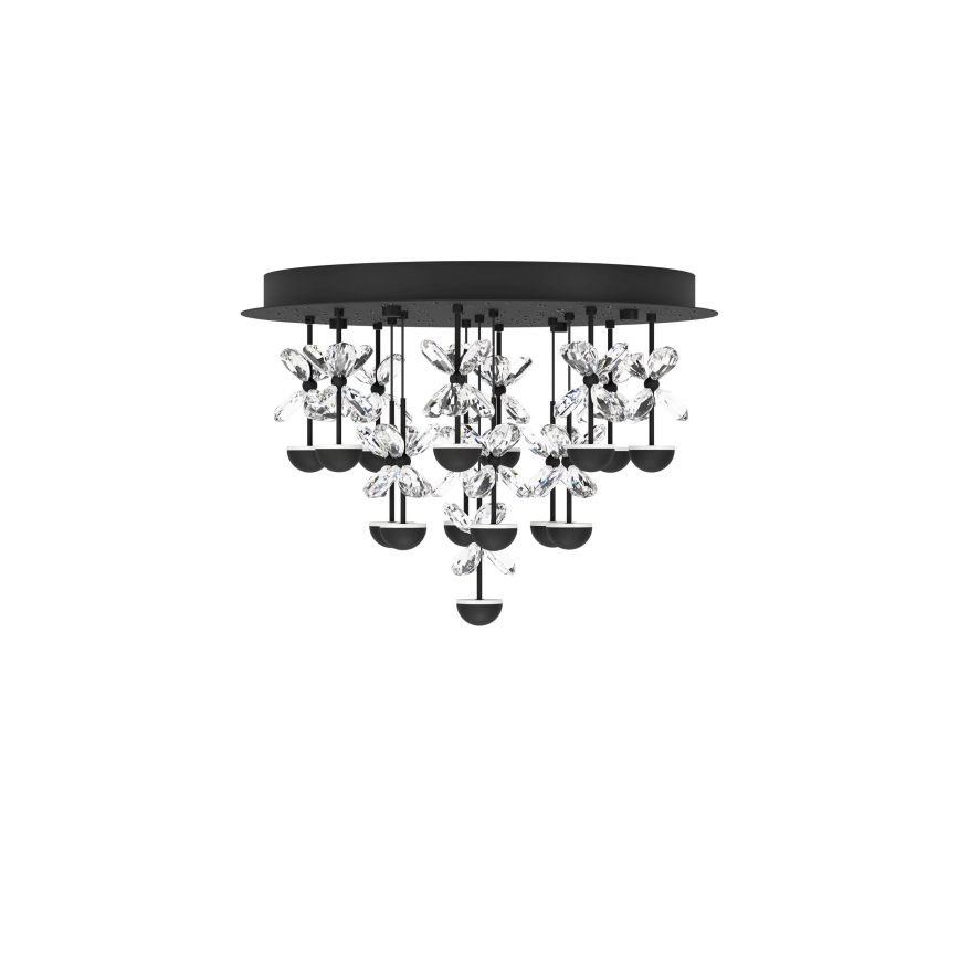 Eglo - LED Plafon ściemnialny LED/27W/230V 3000K czarny