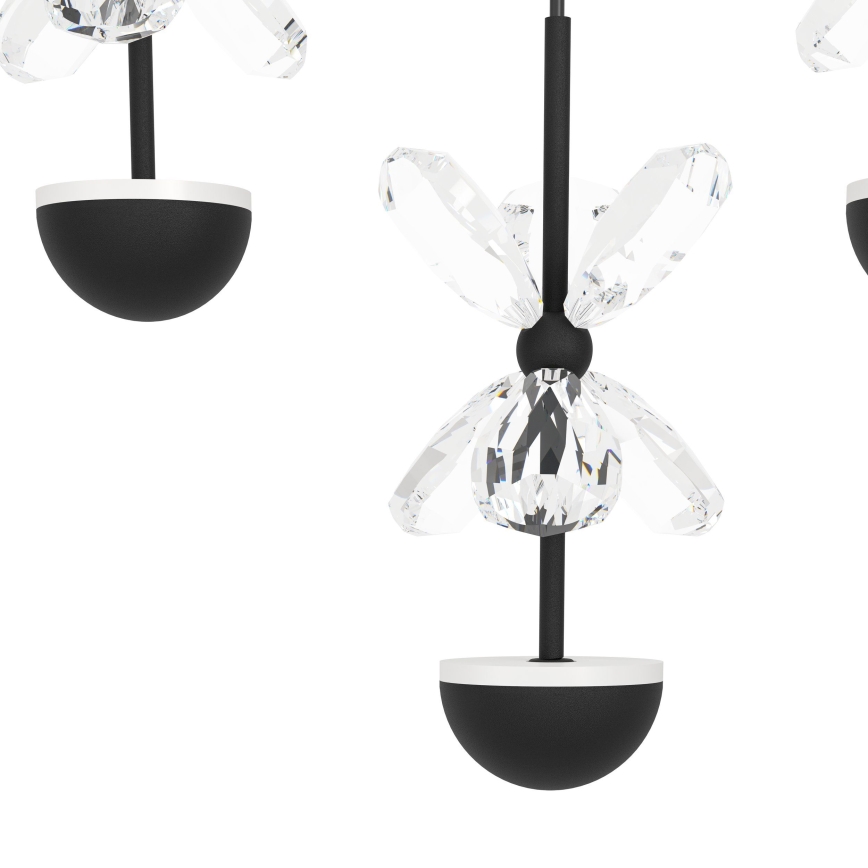 Eglo - LED Plafon ściemnialny LED/77,4W/230V 3000K czarny