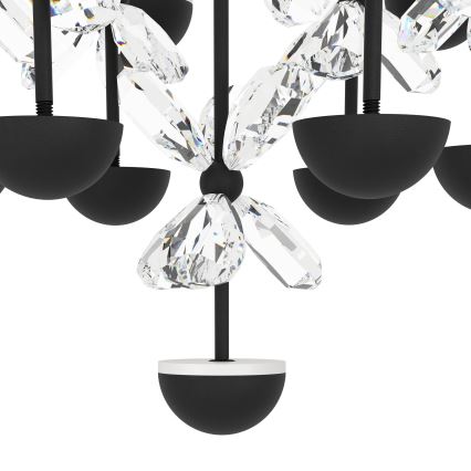 Eglo - LED Żyrandol ściemnialny na lince LED/27W/230V 3000K czarny