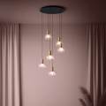 Eglo 390279 - LED Żyrandol ściemnialny na lince 6xLED/5,4W/230V 3000K śr. 54 cm złoty