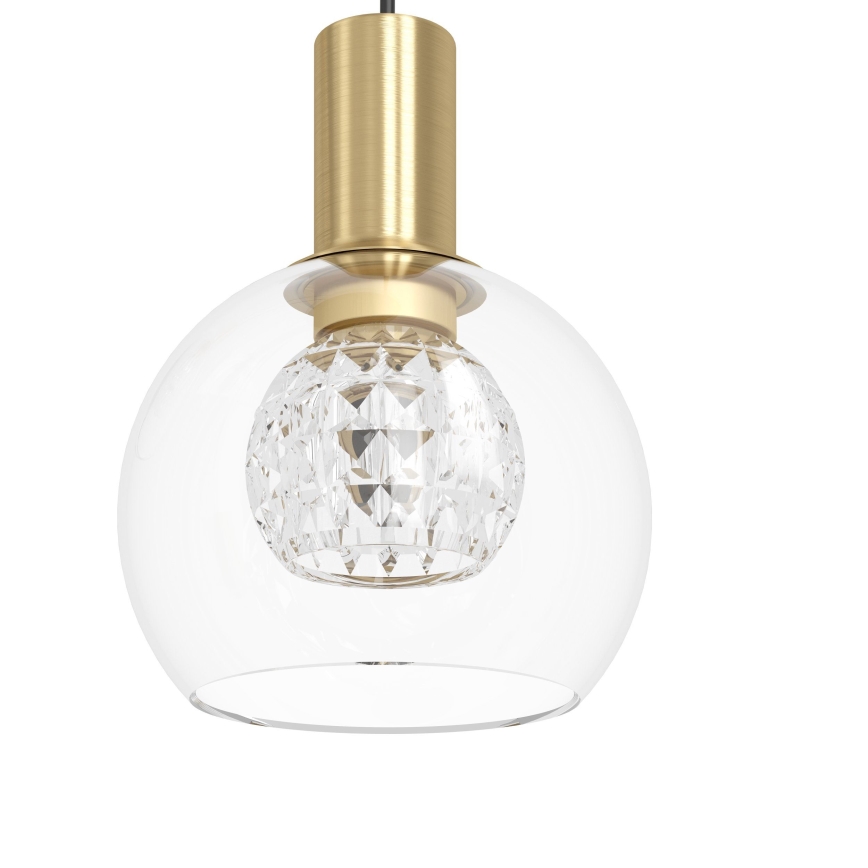 Eglo - LED Żyrandol ściemnialny na lince 6xLED/5,4W/230V 3000K złoty
