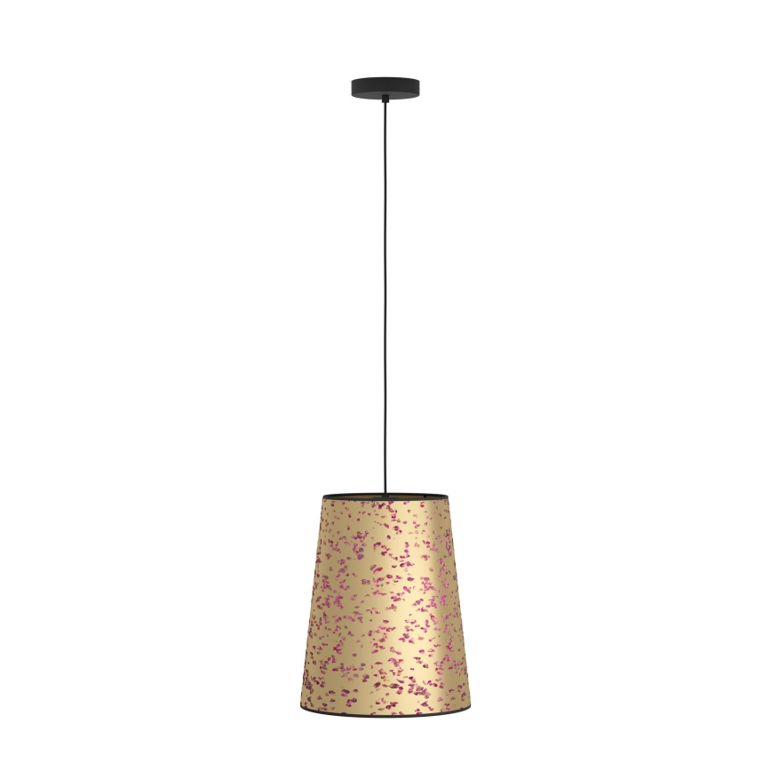 Eglo - Żyrandol na lince 1xE27/25W/230V złoty/różowy