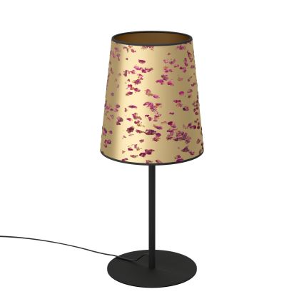 Eglo - Lampa stołowa 1xE27/25W/230V złoty/różowy