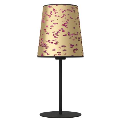 Eglo - Lampa stołowa 1xE27/25W/230V złoty/różowy
