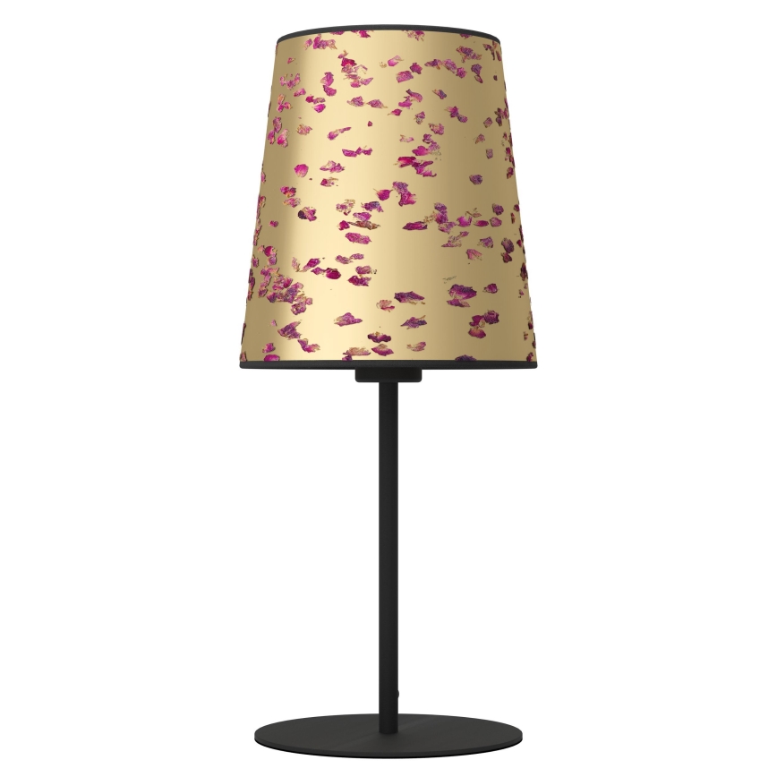 Eglo - Lampa stołowa 1xE27/25W/230V złoty/różowy