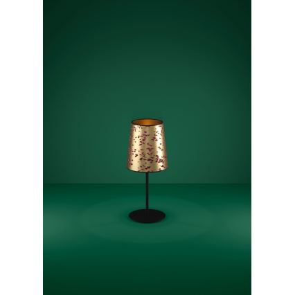 Eglo - Lampa stołowa 1xE27/25W/230V złoty/różowy