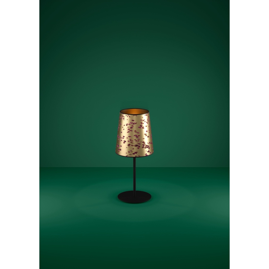 Eglo - Lampa stołowa 1xE27/25W/230V złoty/różowy