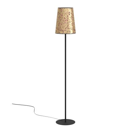 Eglo - Lampa podłogowa 1xE27/25W/230V złoty/różowy