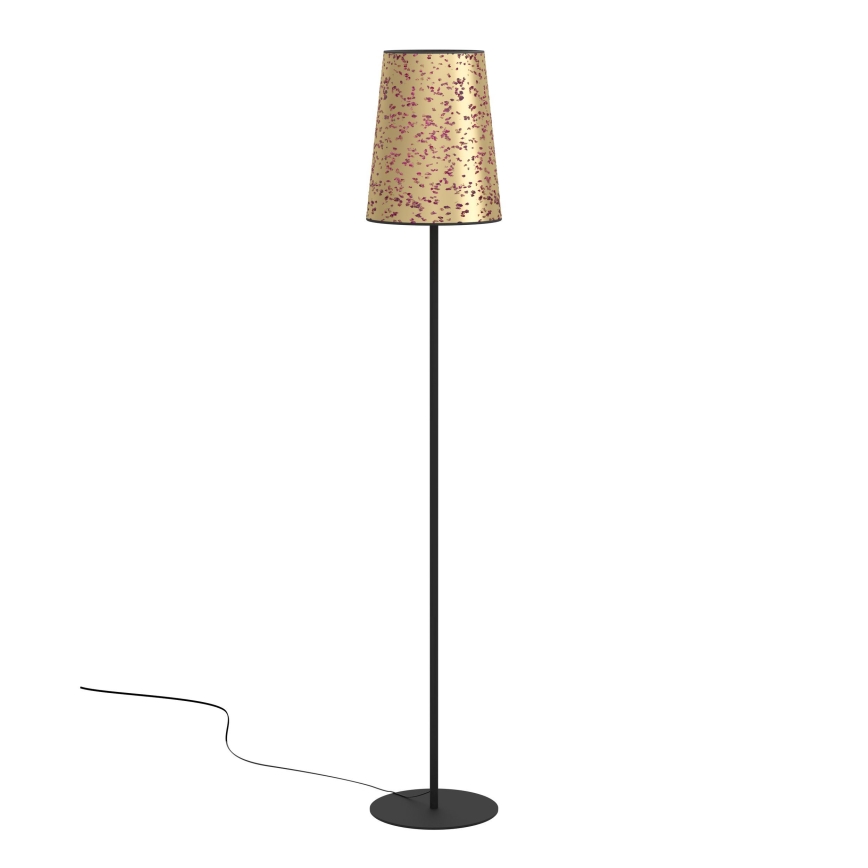 Eglo - Lampa podłogowa 1xE27/25W/230V złoty/różowy
