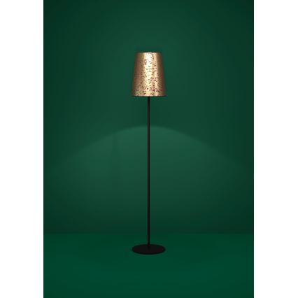 Eglo - Lampa podłogowa 1xE27/25W/230V złoty/różowy