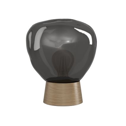 Eglo - Lampa stołowa 1xE27/40W/230V dymny