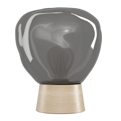 Eglo - Lampa stołowa 1xE27/40W/230V dymny