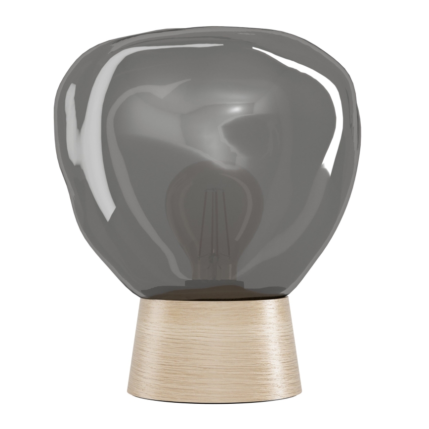Eglo - Lampa stołowa 1xE27/40W/230V dymny
