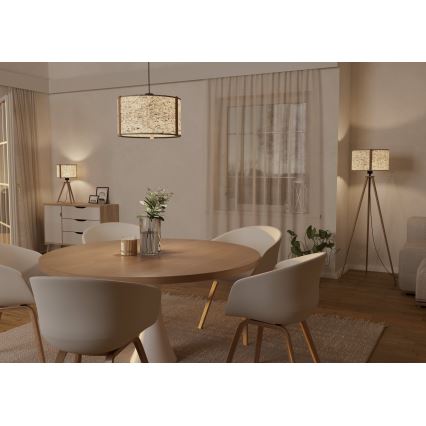 Eglo - Lampa stołowa 1xE27/25W/230V beżowy