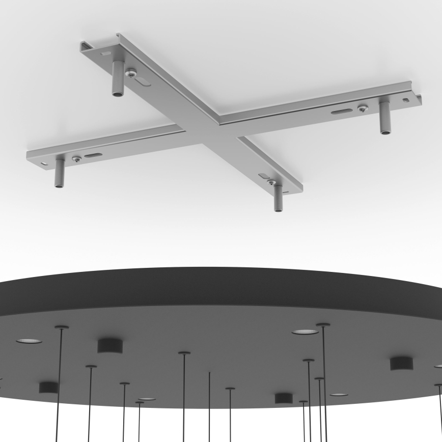 Eglo - LED Żyrandol ściemnialny na lince 6xLED/4,2W/230V 3000K przezroczysty