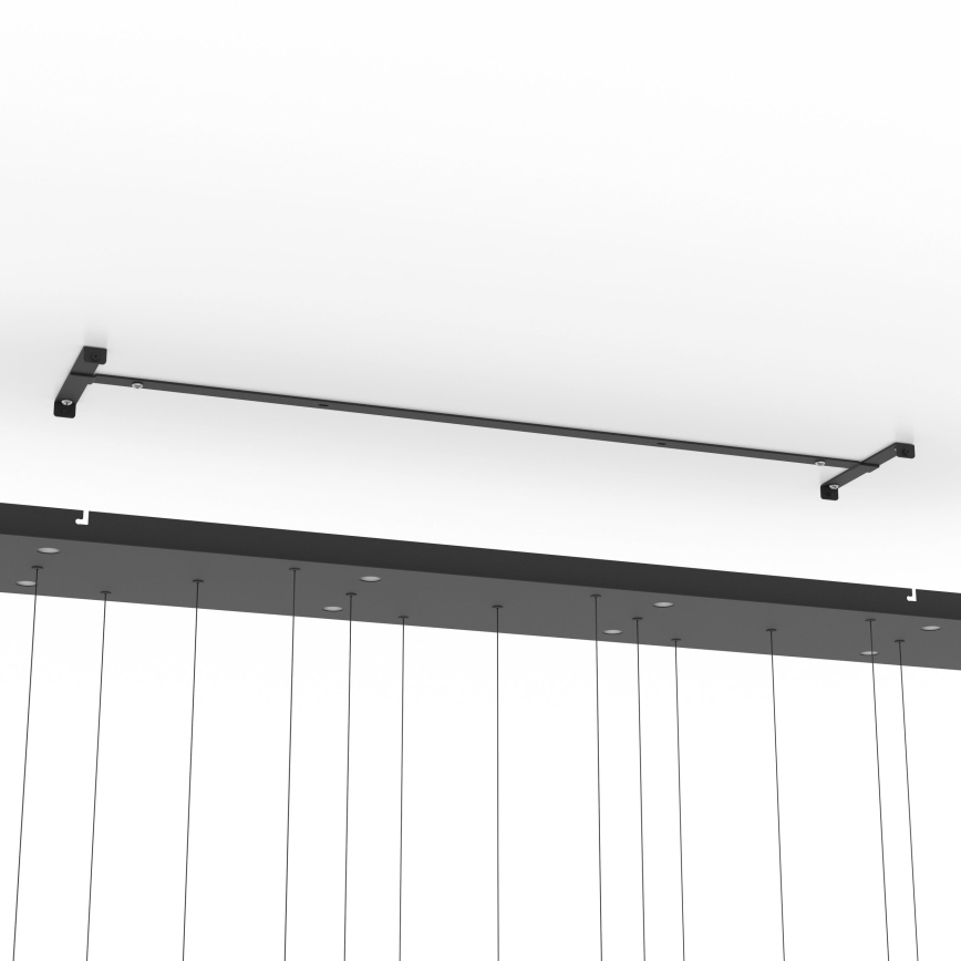 Eglo - LED Żyrandol ściemnialny na lince 8xLED/4,2W/230V 3000K przezroczysty