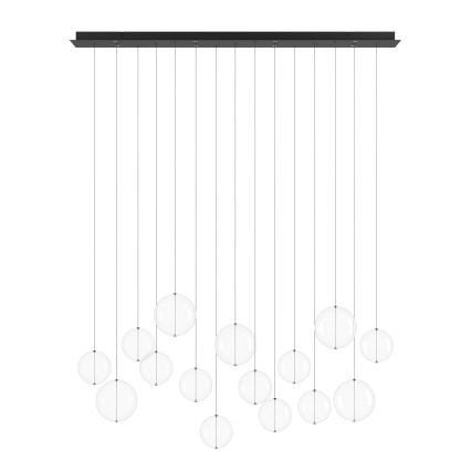 Eglo - LED Żyrandol ściemnialny na lince 8xLED/4,2W/230V 3000K przezroczysty